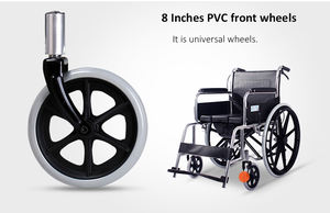 מוטת אלומיניום ידנית/כיסא גלגלים משענות רגל קבועה ומנוחה לשימוש ביתי וחיצוני - Product Image 5