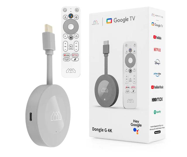 Elebao Homatics Dongle G 4K Google Certified Google TV Dongle Android Mi TV Stick 4K for Google TV 4K Test