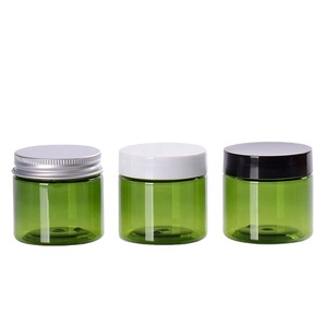 Clear Plastic PET Jars with Lids 5oz-1000ml Food Storage Containers for Cream Cosmetics Candy Cake Cookie Chocolate Baby Food - Product Image 1