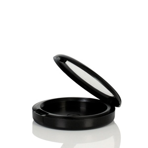 Hộp Đựng Nhỏ Gọn Rỗng Tròn Màu Đen Lớn Hộp Đựng Phấn Má Hồng Có Vòng Tròn - Product Image 2