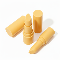 Tubes de baume à lèvres ronds de 3,5 g, tube de rouge à lèvres rose mat, conteneur de gloss à lèvres, crème de soin des lèvres, emballage cosmétique