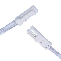 Kabel Ekstensi Custom Dupont L813 2Pin 2.54mm Male to Female dengan Kabel Harness 20/22/24 AWG untuk Pencahayaan Furnitur LED