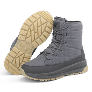 New Arrival Style Wholesale High Top Fur Outdoor Snow Boots for Women Fashion Sports Boyfriend <strong>Shoes</strong> for <strong>Ladies</strong> Low Prices - Product Image 3