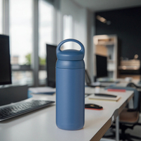 Bouteilles d'eau isothermes à double paroi en acier inoxydable personnalisées, style élégant, infuseur intégré, maintien thermique 12-24 heures