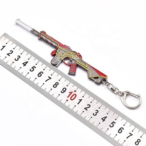 Nuevo diseño 12cm Llavero Valorants Cuchillo Aleación <span class=keywords><strong>de</strong></span> zinc Mini arma Modle Llaveros - Product Image 4
