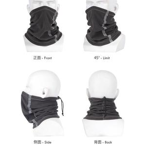 Scaldacollo Personalizzato con Logo, in Pile Polare, Copriviso Invernale Sportivo, Sciarpa Tubolare da Sci per Adulti, Bandana Taglia Unica per Uomini e Donne - Product Image 3