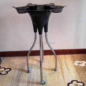 New Deign Salon Furniture Acrylic Hair Salon Tray Multi-Functional With Dye Bowl Beauty Salon <strong>Trolley</strong> - Product Image 5