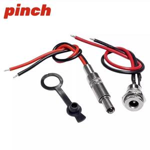 Conector Metálico de Corriente Continua de 5.5x2.1mm, Enchufe de Alta Corriente de 10A con Receptáculo - Product Image 2