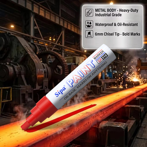 Marcador Industrial Multifuncional Original SP518 <span class=keywords><strong>Sipa</strong></span> de 6 mm con Tinta Permanente a Base de Aceite para Marcar Madera y Metal, Venta al Por Mayor - Product Image 1
