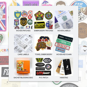 Individuelle Aufbügler mit UV-Druck, Gesticktes Blumen-Logo-Patch für Sportbekleidung, Kleidung, Neuartige Geschenke, Gewebtes Stoffabzeichen - Product Image 3