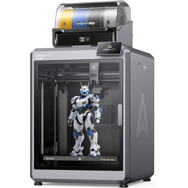 For K2 Plus Combo 3D Multicolor Printer 16 Colors 600mm/s High-Speed Dual AI Support Metal Lab Industries Compatible