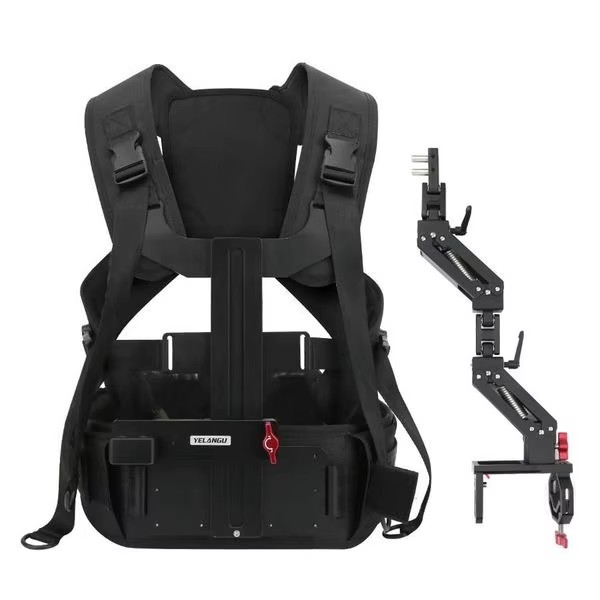 B300 Video Camera Gimbal Gear Support Vest Spring Arm Stabilizer for Zhiyun/DJI/MOZA SLR Stabilizers