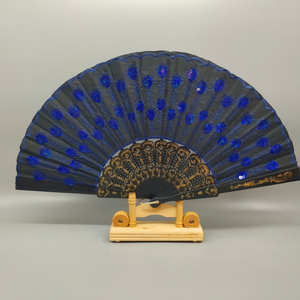 <span class=keywords><strong>Abanicos</strong></span> <span class=keywords><strong>de</strong></span> <span class=keywords><strong>Mano</strong></span> Plegables <span class=keywords><strong>de</strong></span> Plástico con Lentejuelas Bordadas Estilo Español, para Regalos <span class=keywords><strong>de</strong></span> Boda, Suministros para Espectáculos <span class=keywords><strong>de</strong></span> Danza - Product Image 6