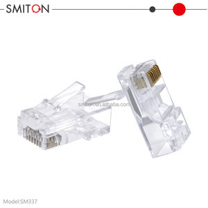 หัวต่อ RJ45 8P8C แบบโมดูลาร์ UTP รู 1.<span class=keywords><strong>2</strong></span> มม. Cat6A แบบทะลุผ่าน - Product Image 6