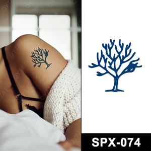 Stiker tato sementara kedap air, tahan lama 2 minggu, stiker tato jus, stiker tato sementara, Matte, tato palsu Semi permanen - Product Image 5