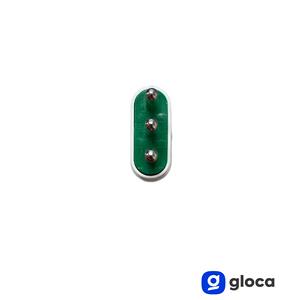 Gloca 5x Enchufe de Alimentación Profesional 10A 2P+T Blanco Macho Estándar Italiano 250V - Product Image 4