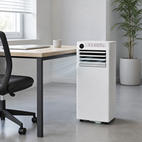 Climatiseur portable DOE 6000 BTU 115V 60Hz pour la maison, unité de climatisation mobile avec télécommande et minuterie, OEM ODM disponible