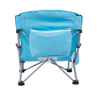 Haute qualité léger métal et acier chaise pliante en plein air plage pêche pique-nique pelouse Concert Camping-Design moderne siège bas