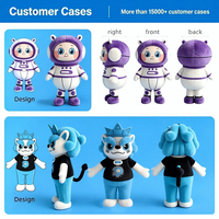 Costume de robot portable personnalisé, mascotte, accessoire, production de sculpture 3D en relief, tissu peluche doux, certifié ISO9001, pour spectacle