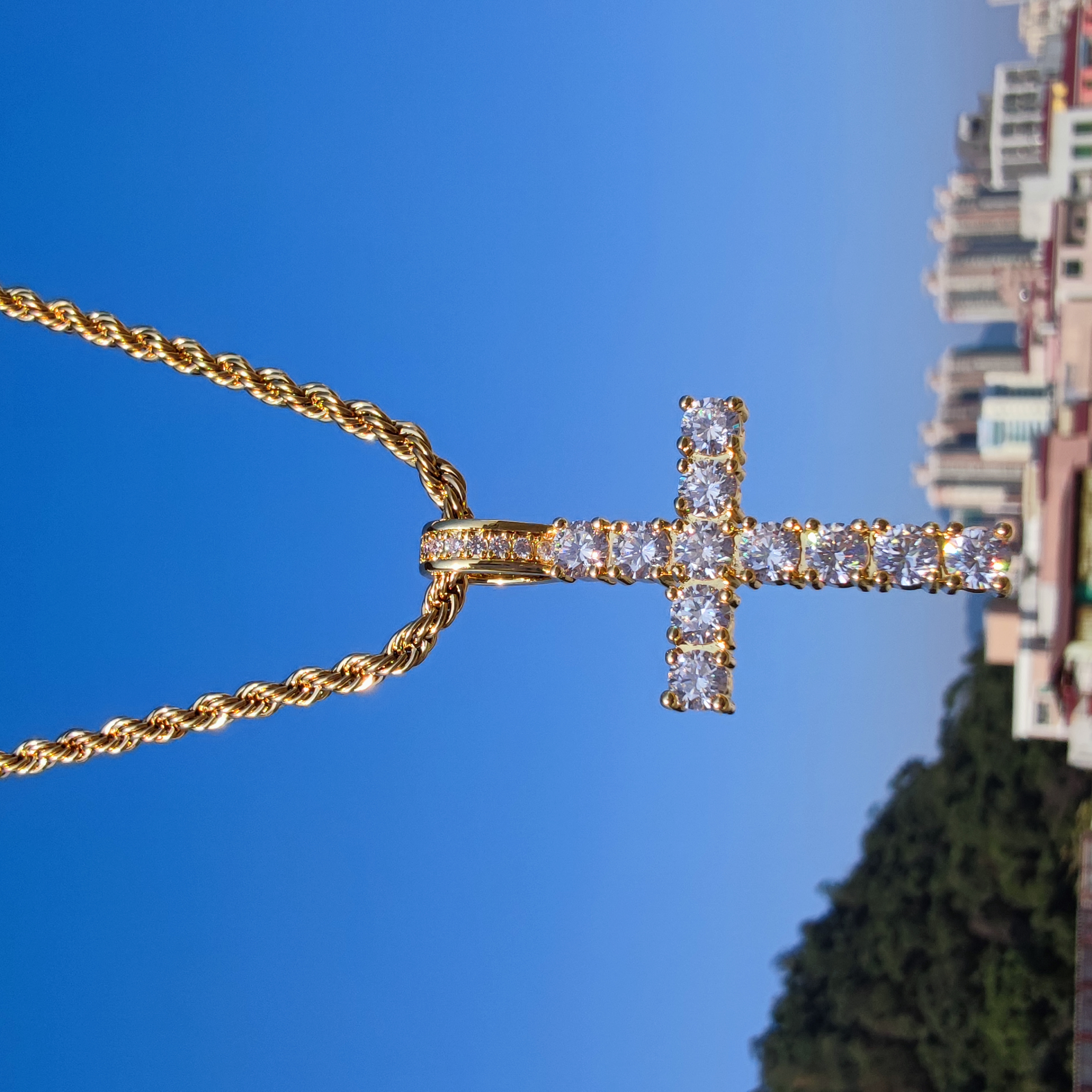 10pcs gold plated Jesus cross charms pendant 56x34mm H4918 Free Ship 10pcs gold plated Jesus cross charms pendant 56x34mm H4918 Free Ship