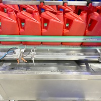 Ligne de production de machines de remplissage automatiques de détergent liquide pour vaisselle, nettoyant pour les mains, à piston servo
