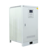 Stabilisateur de tension triphasé AC 350 kVA, AVR automatique, enroulement en cuivre, haute efficacité, protection contre les surtensions, écran LCD, 50/60 Hz