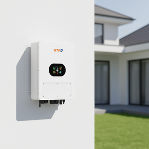 ระบบไฮบริดพลังงานแสงอาทิตย์ 48VDC 6KW 6200W 6.2kw คลื่นไซน์บริสุทธิ์ MPPT IP65 กำลังไฟ 6200 วัตต์ แบบสตริง พร้อมช่องจ่ายไฟ AC เดี่ยว - Product Image 1