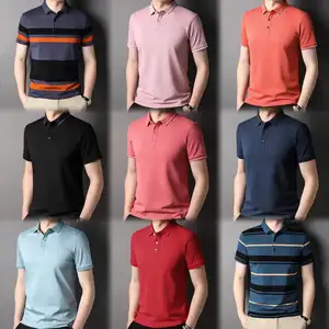 यूरोप और संयुक्त राज्य अमेरिका के किशोरों के लिए नई उच्च गुणवत्ता वाली शीर्ष पुरुषों की पोलो शर्ट प्लस साइज पुरुषों की टी-शर्ट थोक