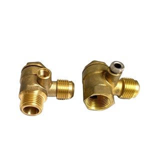 Hochpräzise Messing rohr verschraubungen Überprüfen Sie das Kupfer-Sicherheits ventil auf den Luft kompressor - Product Image 1