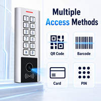 Lecteur de clavier à code QR OSDP IP67, lecteur de carte RFID, lecteur de contrôle d'accès par mot de passe pour système d'entrée de porte