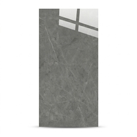 Carrelage en porcelaine effet pierre gris Bulgarie moderne 750x1500mm, finition polie et émaillée pour sol
