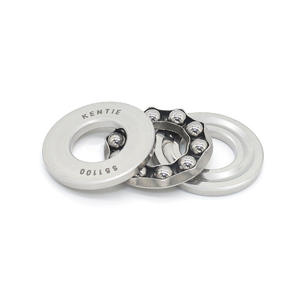 Roulement à billes à contact radial plat en acier inoxydable S51100, haute capacité de charge pour les industries mécaniques, vente en gros auprès du fabricant - Product Image 1