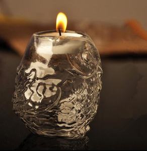 Made Clear Hand Blown Cute Heat Resistant <strong>Owl</strong> Shape Glass Oil Burner <strong>Candle</strong> <strong>Holder</strong> Glass Handicrafts for Home Decoration - Product Image 5