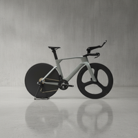 Vélo de triathlon entièrement en carbone T800 24 vitesses avec transmission électronique sans fil, freins à disque hydrauliques, vélo de course aérodynamique pour contre-la-montre