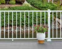 Balustrade en acier galvanisé de style européen pour extérieur, main courante intérieure pour escaliers, piste de danse, main courantes hautes