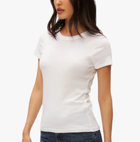 T-shirt personnalisé en gros pour femme, 100 % coton épais de haute qualité, col en V, manches courtes, écologique et infroissable