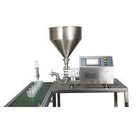 Machine de remplissage de crème à haute vitesse avec pompe à rotor pour liquides visqueux, confitures, cosmétiques, crèmes corporelles, miel et gels, avec servomoteur automatique