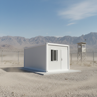 Casas Modulares Prefabricadas de Fábrica, Contenedor de 3 Habitaciones, Casa Contenedor Desmontable