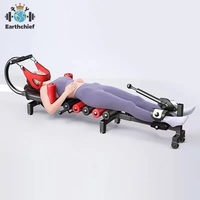 Lit d'étirement lombaire et cervical, machine de traction pour le corps et la colonne vertébrale, extensible pour usage domestique