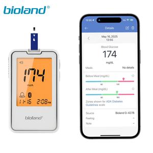 Akıllı ücretsiz <span class=keywords><strong>non</strong></span>-invaziv glikoz metre bluetooth sensörü diyabet izleme sistemi test şeridi - Product Image 1