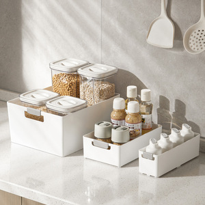 HeDou <b>Storage</b> <b>Boxes</b> Rectangular With Lid Stackable For Kitchen <b>Drawer</b> Organizing Home Furnishings - Product Image 4