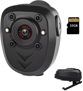 Mini Cámara HD 1080P, Cámara Corporal Portátil, Mini DVR Digital, Cámara DV Pequeña de 10.5MP, Gran Angular de 180°, Compatible con WiFi, 16GB, para Bebés - Product Image 1