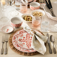 Nouveau design de dessous-de-plat rond en jonc de mer, tissage naturel, tapis de table tissé, couleur personnalisée, sous-plat de table, décoration rustique écologique