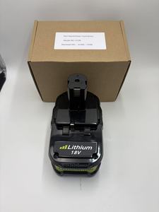 แบตเตอรี่ลิเธียมไอออน Ryobi P108 18V 4.0Ah-6Ah พร้อมแคโ<span class=keywords><strong>ท</strong></span>ด LiNiMnCoO2 500 รอบการใช้งาน ความจุสูงและใช้งานได้นานขึ้น - Product Image 3