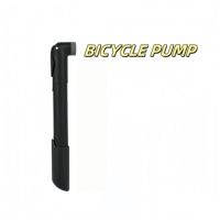 Pompe à vélo portable légère en plastique avec manomètre 80-130 PSI pour vélos de montagne et de route