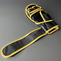 Logo personnalisé PU cuir professionnel Muay Thai gants de boxe combat demi-doigts gants de boxe MMA