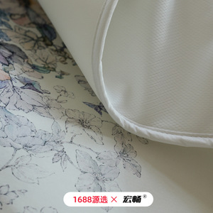 Ice Silk Mat 1.5m 1.8m Cooling Summer <b>Bedding</b> <b>Set</b> Flower Mirror Flowing Light - Product Image 3