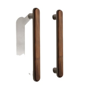 Modern Minimalist Zinc Alloy Cabinet Pull Matte Brushed Wardrobe Drawer Handle - Product Image 6