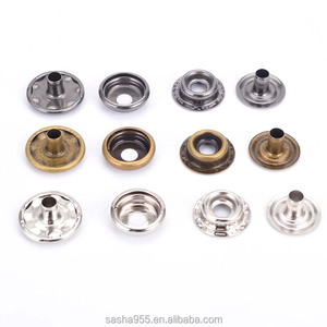 12.5mm 15mm Metal Snap <strong>Buttons</strong> Good Quality Iron Buckle for Clothing - Product Image 1