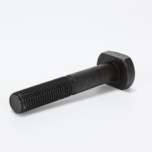 Vis à tête en T de haute qualité M8 M14 M16 Grade 8.8 10.9 Acier au carbone Noir Vis en T personnalisées - Product Image 1